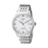  Shop Authentic Tissot Le Locle Double Happiness Automatic Silver Dial Silver Steel Strap Watch For Men - T41.1.833.50 - Luxxuri