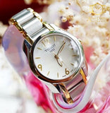  Shop Authentic Tissot T Wave Mother of Pearl Dial Two Tone Steel Strap Watch for Women - T023.210.22.117.00 - Luxxuri
