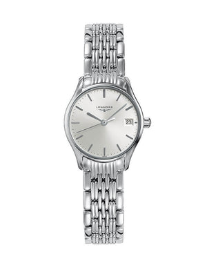  Shop Authentic Longines Lyre 25mm Stainless Steel Watch for Women - L4.259.4.72.6 - Luxxuri