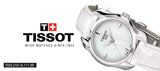  Shop Authentic Tissot T Wave Stainless Steel Watch For Women - T023.210.16.111.00 - Luxxuri