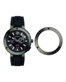  Shop Authentic Versace V Extreme Chronograph Black Tone Dial Black Rubber Strap Watch for Men - VCN020017 - Luxxuri