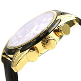  Shop Authentic Versace V-Ray Chronograph Quartz Black Dial Brown Leather Strap Watch For Men - VEDB00318 - Luxxuri