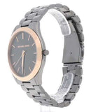  Shop Authentic Michael Kors Runway Quartz Grey Dial Grey Steel Strap Watch For Women - MK8576 - Luxxuri