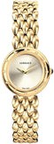  Shop Authentic Versace V-Flare Quartz Silver Dial Gold Steel Strap Watch for Women - VEBN00818 - Luxxuri