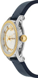  Shop Authentic Versace Viamond Quartz White Dial Blue Leather Strap Watch For Men - VEPO00120 - Luxxuri