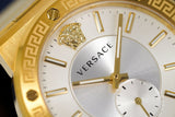  Shop Authentic Versace Greca Silver Dial Gold Steel Strap Watch for Men - VEVI00520 - Luxxuri