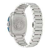  Shop Authentic Versace Dominus Chronograph Blue Dial Silver Steel Strap Watch For Men - VE6H00423 - Luxxuri