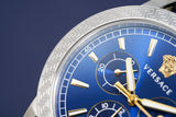  Shop Authentic Versace Sport Tech Chronograph Blue Dial Silver Steel Strap Watch for Men - VELT00219 - Luxxuri