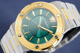  Shop Authentic Versace Greca Green Dial Silver Steel Strap Watch for Women - VEVH00720 - Luxxuri