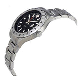  Shop Authentic Versace Hellenyium GMT Black Dial Silver Steel Strap Watch for Men - V11020015 - Luxxuri