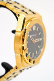  Shop Authentic Versace Chain Reaction Quartz Black Dial Two Tone Steel Strap Watch for Men - VEDY00619 - Luxxuri