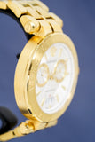  Shop Authentic Versace V Racer Chronograph White Dial Gold Steel Strap Watch for Men - VBR060017 - Luxxuri