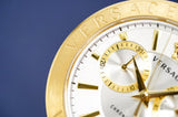  Shop Authentic Versace V Racer Chronograph White Dial Gold Steel Strap Watch for Men - VBR060017 - Luxxuri