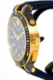  Shop Authentic Versace V Extreme Chronograph Blue & Gold Tone Dial Blue Rubber Strap Watch for Men - VCN010017 - Luxxuri