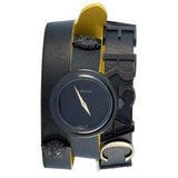  Shop Authentic Versace V-Flare Quartz Black Dial Black Leather Strap Watch for Women - VEBN00518 - Luxxuri