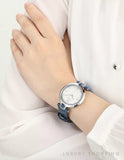  Shop Authentic Versace Olympo Gleam White Dial Green Leather Strap Watch for Women - VAN020016 - Luxxuri