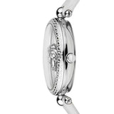  Shop Authentic Versace Palazzo Empire White Dial White Leather Strap Watch for Women - VCO010017 - Luxxuri