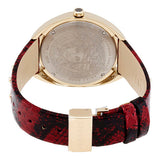  Shop Authentic Versace Shadov Quartz Red Dial Red Leather Strap Watch for Women - VEBM00918 - Luxxuri