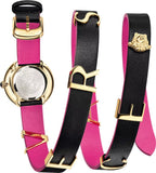  Shop Authentic Versace V-Flare Quartz Black Dial Black Leather Strap Watch for Women - VEBN00218 - Luxxuri