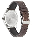  Shop Authentic Versace Greca Time Quartz Blue Dial Brown Leather Strap Watch For Men - VE3K00122 - Luxxuri