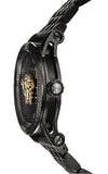  Shop Authentic Versace Palazzo Empire Quartz Black Dial Black Steel Strap Watch For Men - VEDB00518 - Luxxuri