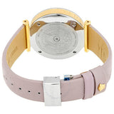  Shop Authentic Versace V-Twist Quartz Purple Dial Purple Leather Strap Watch for Women - VELS00219 - Luxxuri