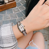  Shop Authentic Bulova Crystal Collection Silver Dial Silver Steel Strap Watch for Women - 96L235 - Luxxuri