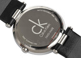  Shop Authentic Calvin Klein Sight Silver Dial Black Leather Strap Watch for Men - K1S21120 - Luxxuri