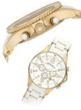  Shop Authentic Marc Jacobs Rock Chronograph White Dial White Silicone Strap Watch for Women - MBM2546 - Luxxuri