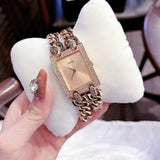  Shop Authentic Guess Mod Heavy Metal Diamonds Rose Gold Dial Rose Gold Steel Strap Watch for Women - W0072L3 - Luxxuri