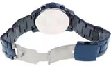 Shop Authentic Guess Horizon Chronograph Black Dial Blue Steel Strap Watch For Men - W0379G5 - Luxxuri
