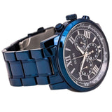  Shop Authentic Guess Horizon Chronograph Black Dial Blue Steel Strap Watch For Men - W0379G5 - Luxxuri
