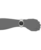  Shop Authentic Guess Minimal Black Dial Silver Steel Strap Watch for Men - W0416G1 - Luxxuri