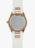  Shop Authentic Guess Luna Diamonds White Dial White Rubber Strap Watch for Women - W0653L4 - Luxxuri