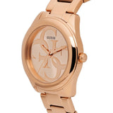  Shop Authentic Guess G-Twist Rose Gold Dial Rose Gold Steel Strap Watch for Women - W1082L3 - Luxxuri