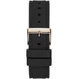  Shop Authentic Guess Overdrive Black Dial Black Rubber Strap Watch for Women - W0149L4 - Luxxuri