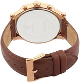  Shop Authentic Guess Analog Chronograph Brown Dial Brown Leather Strap Watch For Men - W14052G2 - Luxxuri