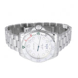  Shop Authentic Gucci Dive Quartz White Dial Silver Steel Strap Watch For Men - YA136336 - Luxxuri