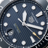  Shop Authentic Tag Heuer Aquaracer Professional 300 Automatic Blue Dial Blue Rubber Strap Watch for Men - WBP201B.FT6198 - Luxxuri