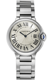  Shop Authentic Cartier Ballon Bleu De Cartier Silver Dial Silver Steel Strap Watch for Women - W69011Z4 - Luxxuri