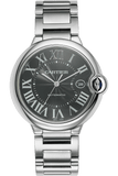  Shop Authentic Cartier Ballon Bleu de Cartier Black Dial Silver Steel Strap Watch for Men - W6920042 - Luxxuri