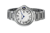  Shop Authentic Cartier Ballen Bleu De Cartier Silver Dial Silver Steel Strap Watch for Women - W6920084 - Luxxuri