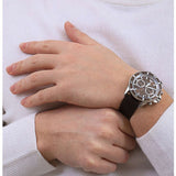  Shop Authentic Emporio Armani Diver Chronograph Brown Dial Brown Leather Strap Watch For Men - AR11486 - Luxxuri