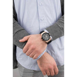  Shop Authentic Maserati Potenza Black & Rose Gold Dial Black Rubber Strap Watch For Men - R8851108002 - Luxxuri
