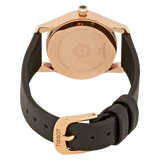  Shop Authentic Tissot T Wave Diamond Mother of Pearl Dial Black Leather Strap Watch For Women - T112.210.36.111.00 - Luxxuri