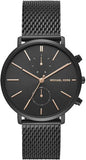  Shop Authentic Michael Kors Jaryn Black Dial Black Stainless Steel Strap Watch for Men - MK8504 - Luxxuri