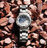  Shop Authentic Guess Confetti Diamonds Blue Dial Silver Steel Strap Watch for Women - W0774L6 - Luxxuri