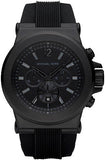  Shop Authentic Michael Kors Dylan Black Dial Black Rubber Strap Watch for Men - MK8152 - Luxxuri
