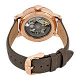  Shop Authentic Fossil Boyfriend Automatic Skeleton Grey Dial Grey Leather Strap Watch for Women - ME3089 - Luxxuri