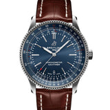  Shop Authentic Breitling Navitimer 1 Automatic 41mm Blue Dial Brown Steel Strap Watch for Men - A17326161C1P1 - Luxxuri